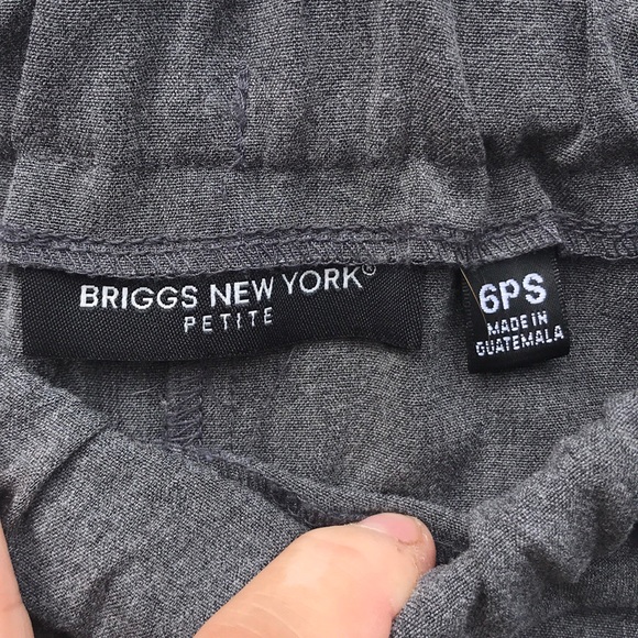 briggs pants petite elastic waist